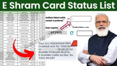E Shram Card 1000 Payment